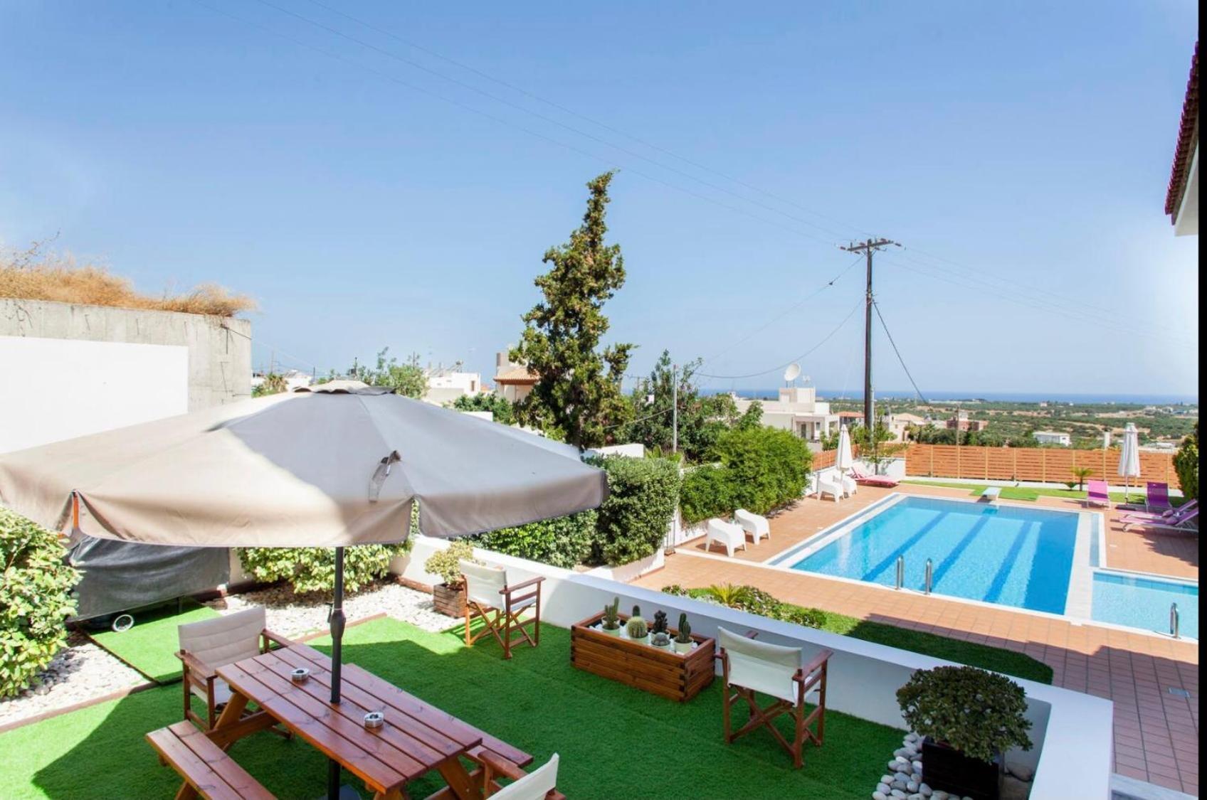 Artemis Luxury Villa - Hersonissos Private Pool Oasis Экстерьер фото